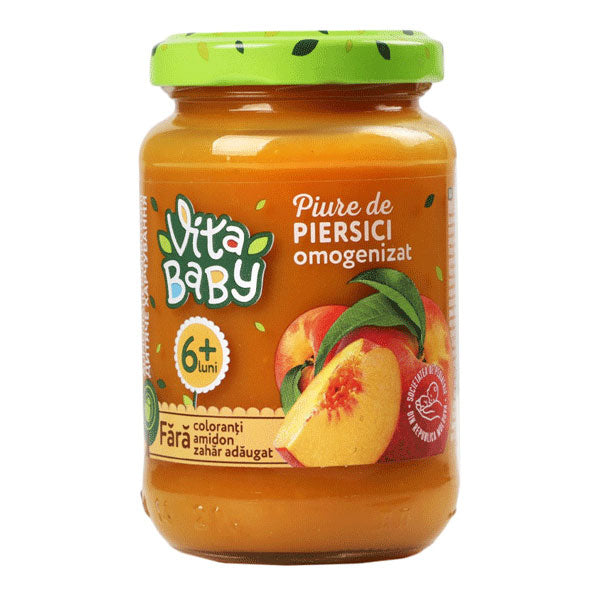 Baby Puree Peach – 6.35 oz (180gr)